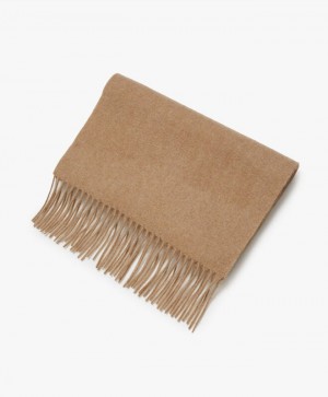 Brown Brooks Brothers Cashmere Men Scarves | VLS-572691