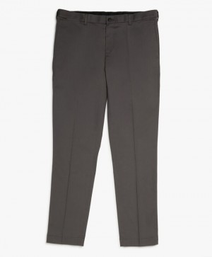 Dark Grey Brooks Brothers Soho Extra-slim Stretch Advantage Chinos®, Cotton Twill Men Casual Pants | YBN-381290