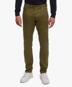 Green Brooks Brothers 5-Pocket Men Casual Pants | EOY-501468