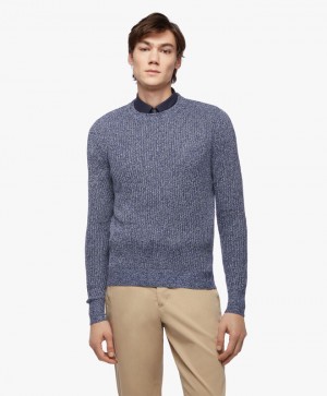 Grey Brooks Brothers Cotton and Cashmere Men Sweaters | DTO-329718