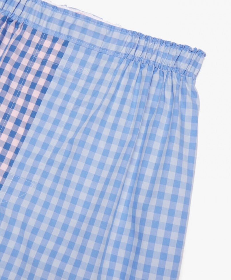 Blue Brooks Brothers Cotton Broadcloth Gingham Fun Men Underwear | RPO-649102