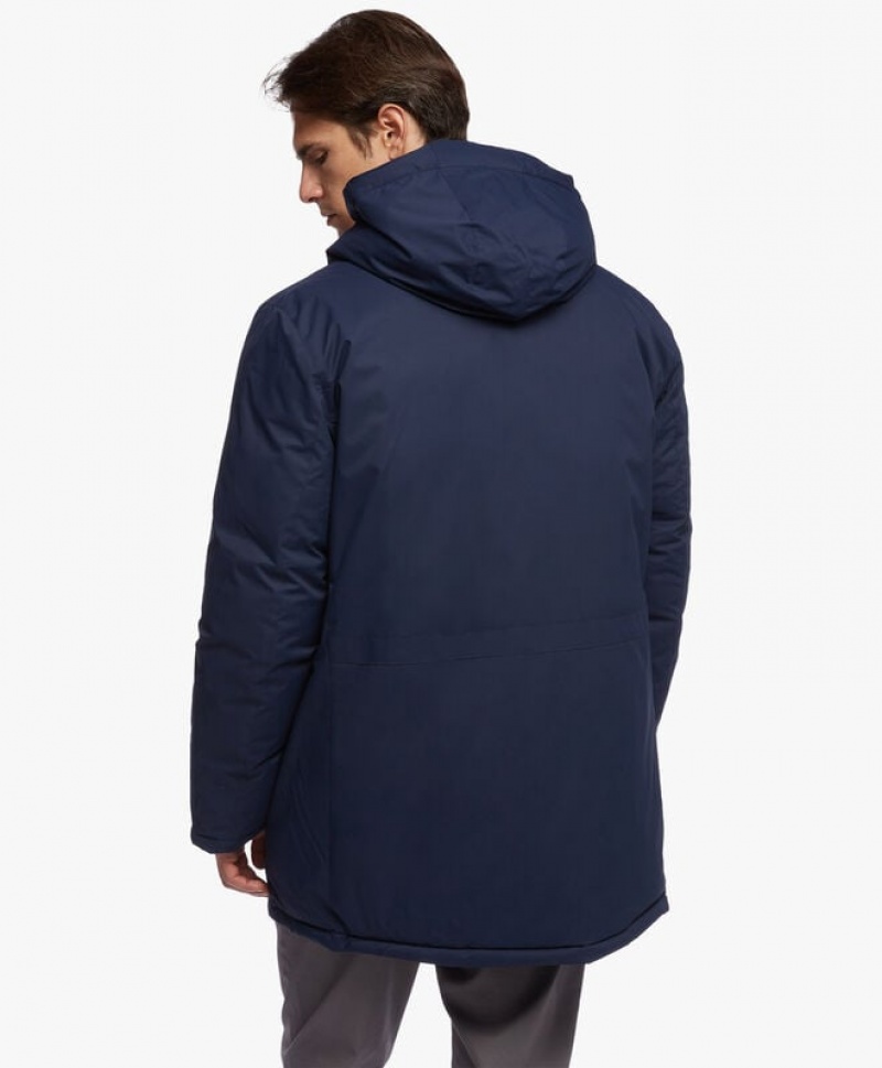 Blue Brooks Brothers Down Polar-series Men Parka | IAU-374289