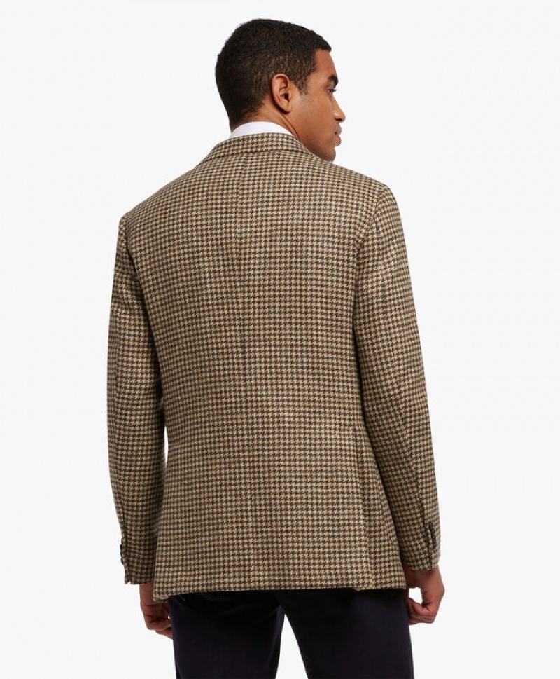 Brown Brooks Brothers Virgin Wool Sport Men Blazers | WVX-615208