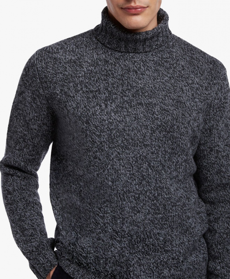 Dark Grey Brooks Brothers Lambswool Rollneck Men Sweaters | XWP-370562