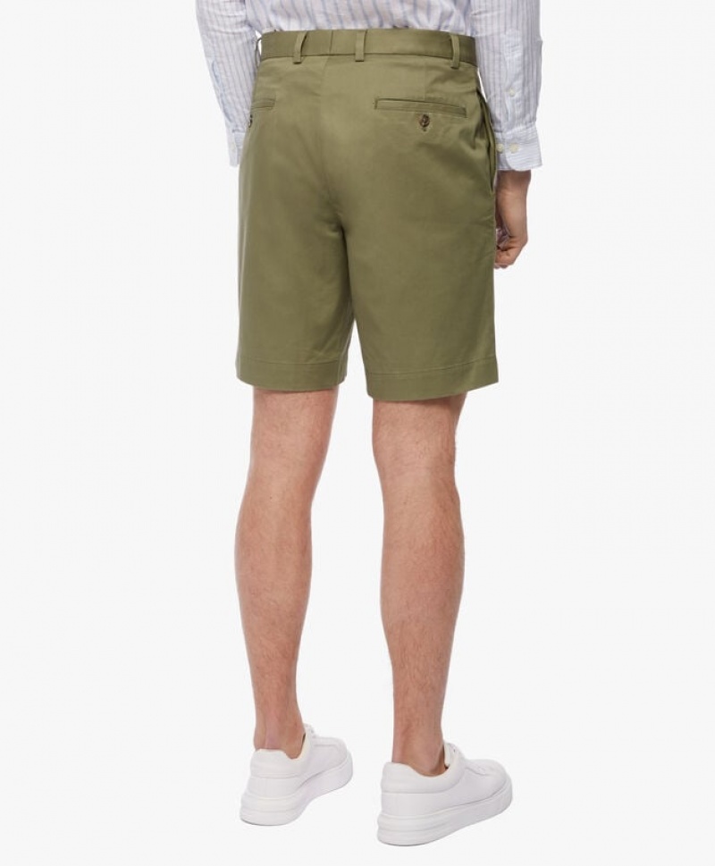 Green Brooks Brothers Advantage Chinos Men Shorts | THY-691803