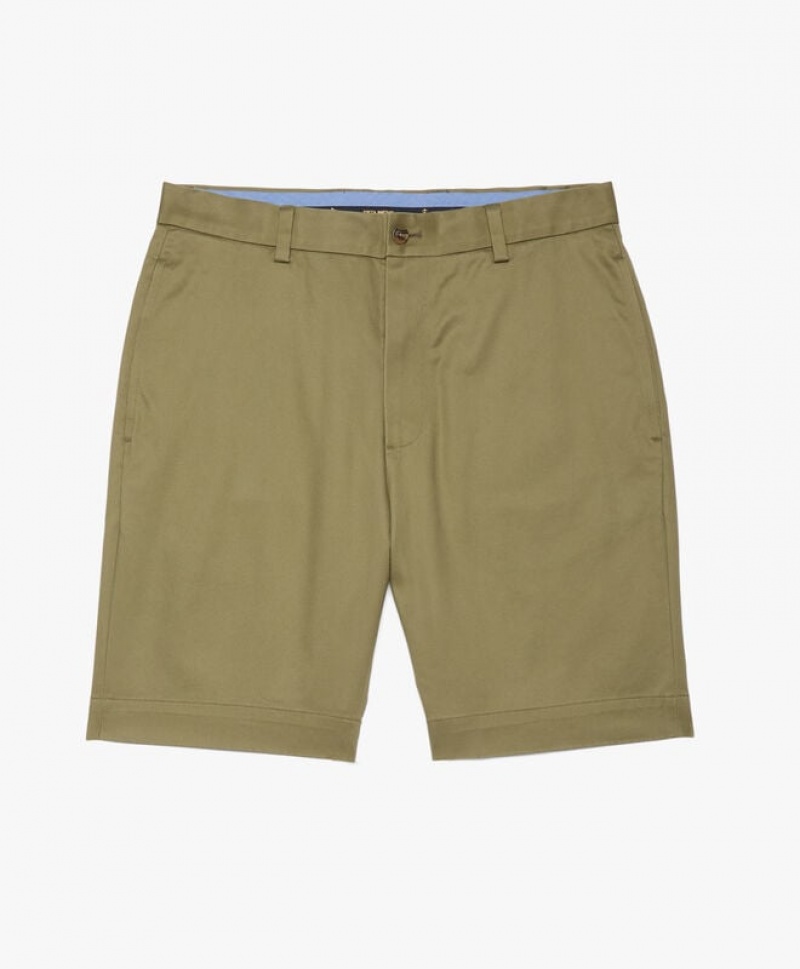 Green Brooks Brothers Advantage Chinos Men Shorts | THY-691803