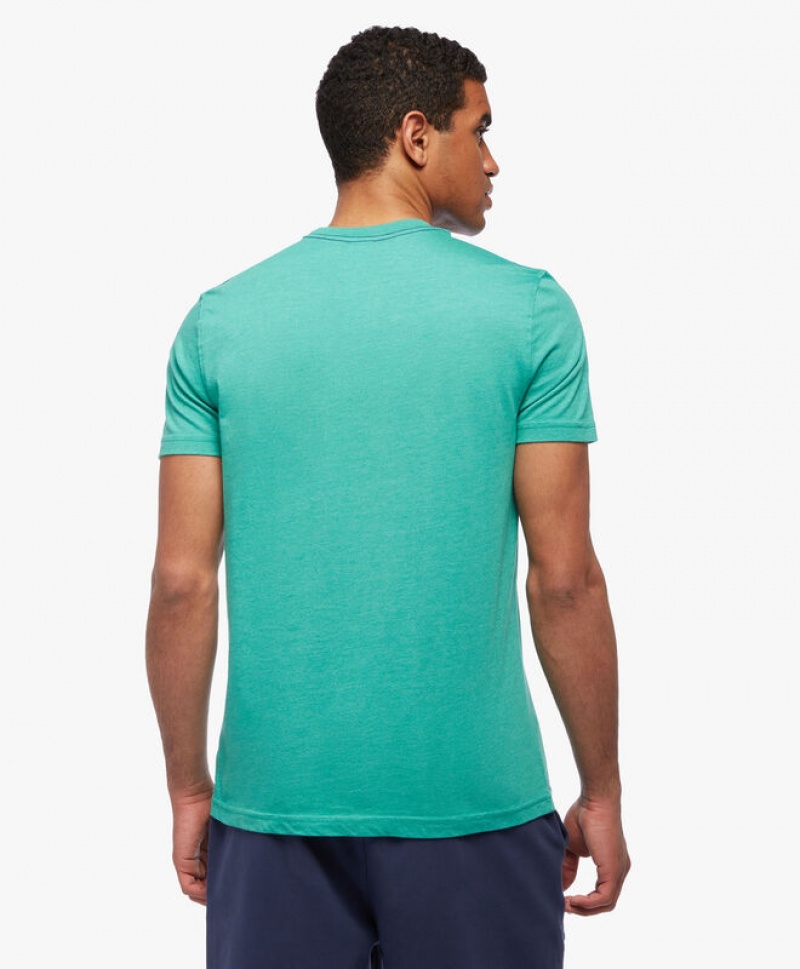 Green Brooks Brothers Graphic Men T-shirts | UTR-569421