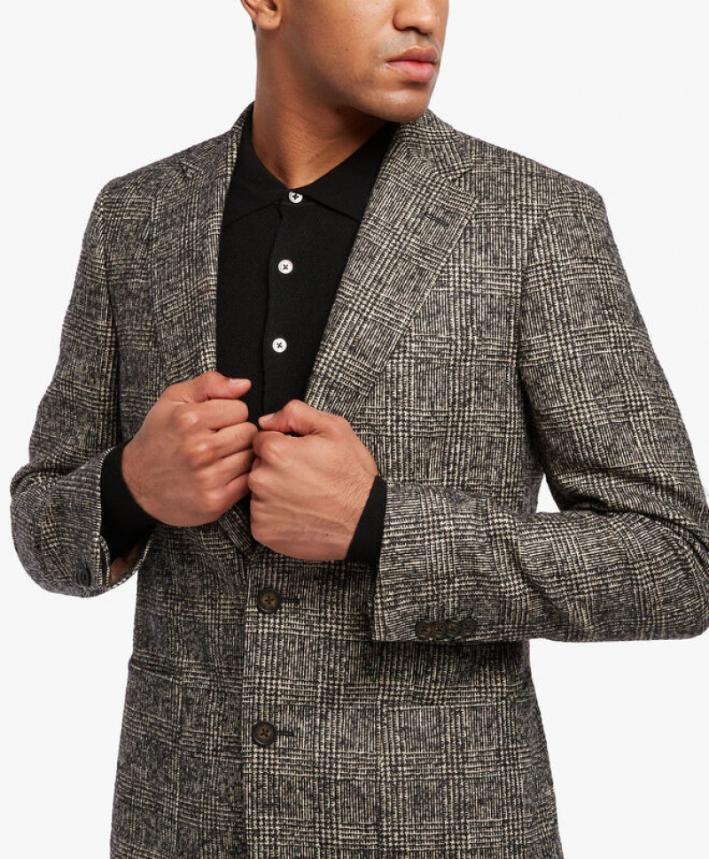 Grey Brooks Brothers Virgin Wool Sport Men Blazers | TQD-428379