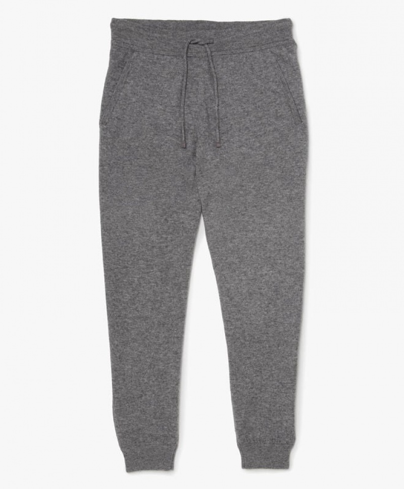 Light Grey Brooks Brothers Wool and Cashmere Men Sweatpants | MTP-238954