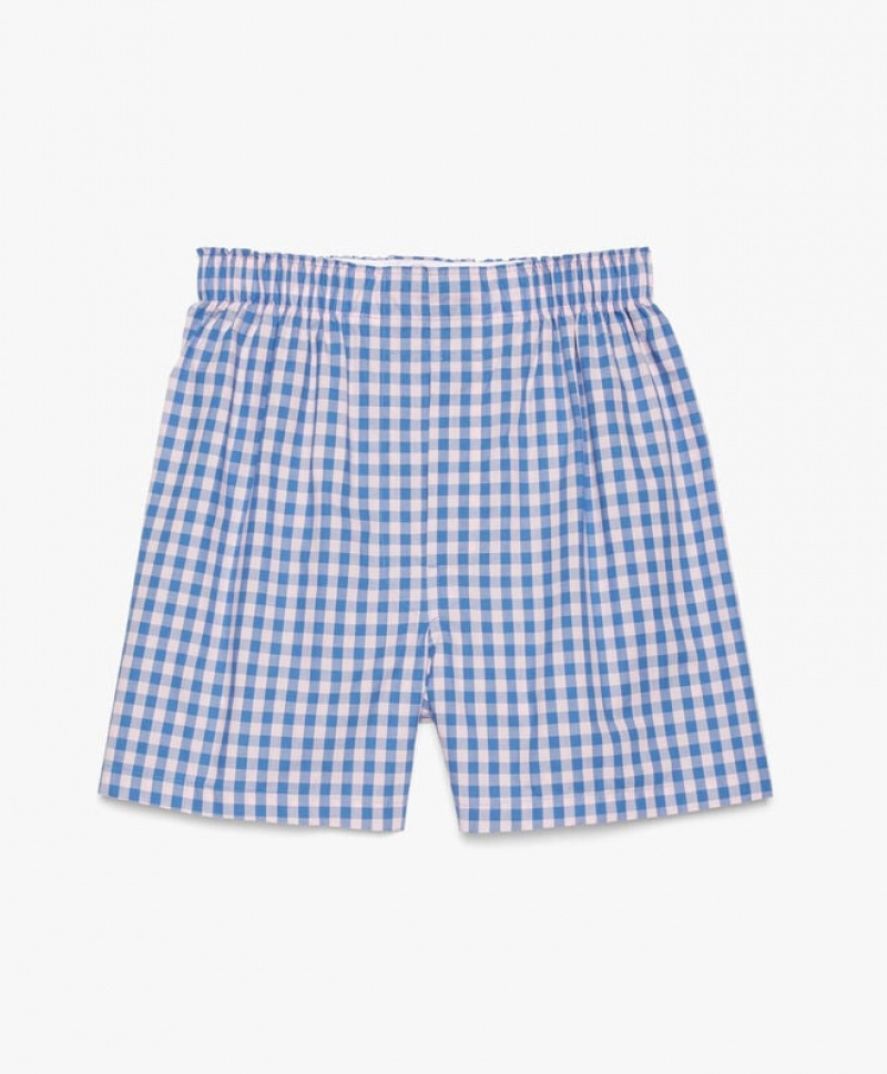 Pink Brooks Brothers Cotton Broadcloth Gingham Men Underwear | EYW-032856