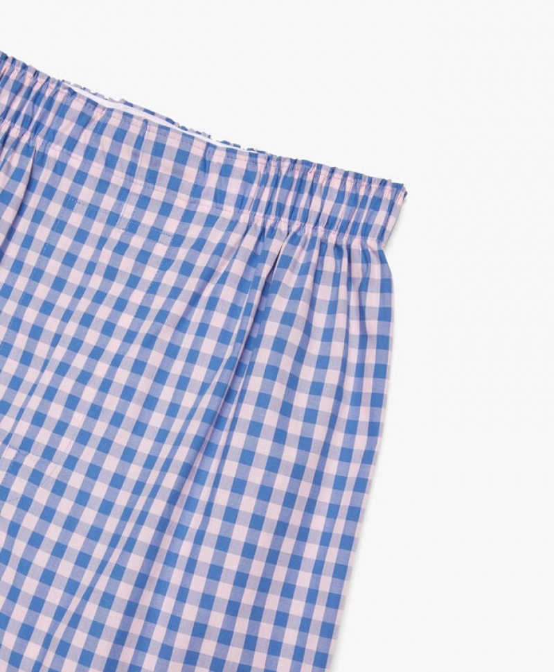 Pink Brooks Brothers Cotton Broadcloth Gingham Men Underwear | EYW-032856