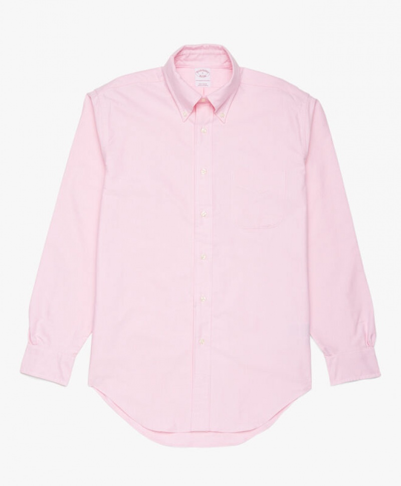 Pink Brooks Brothers Original Button-Down Oxford Men Shirts | INP-987621