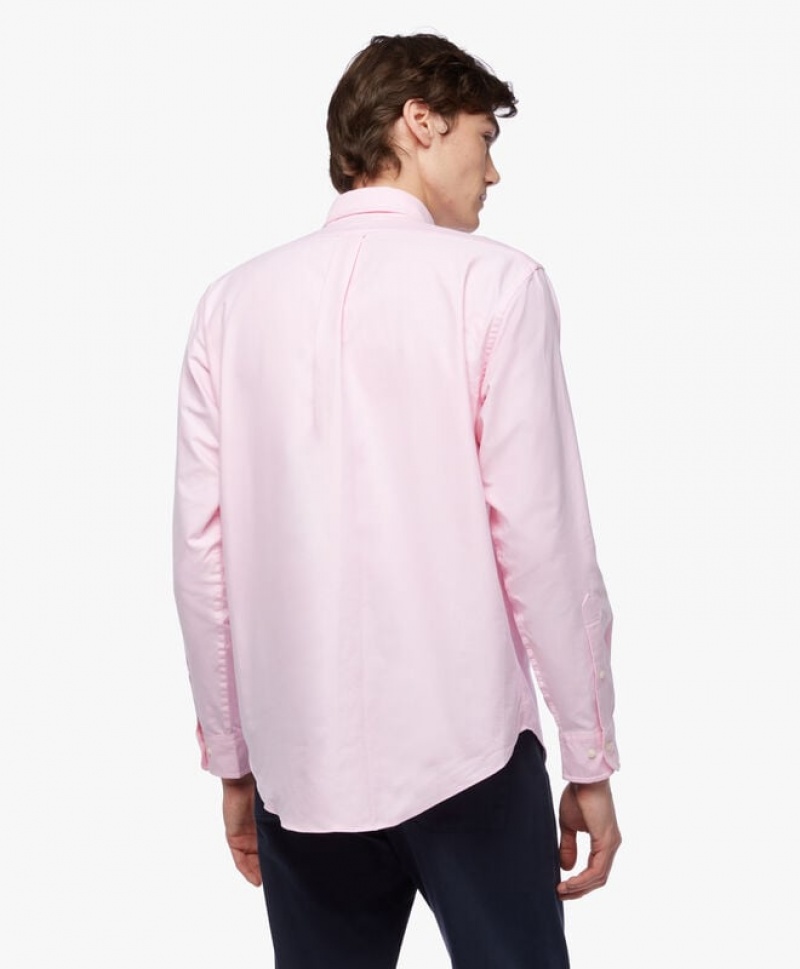 Pink Brooks Brothers Original Button-Down Oxford Men Shirts | INP-987621