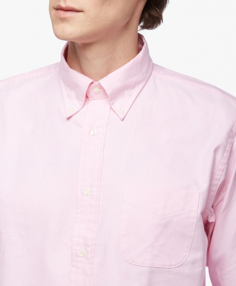 Pink Brooks Brothers Original Button-Down Oxford Men Shirts | INP-987621