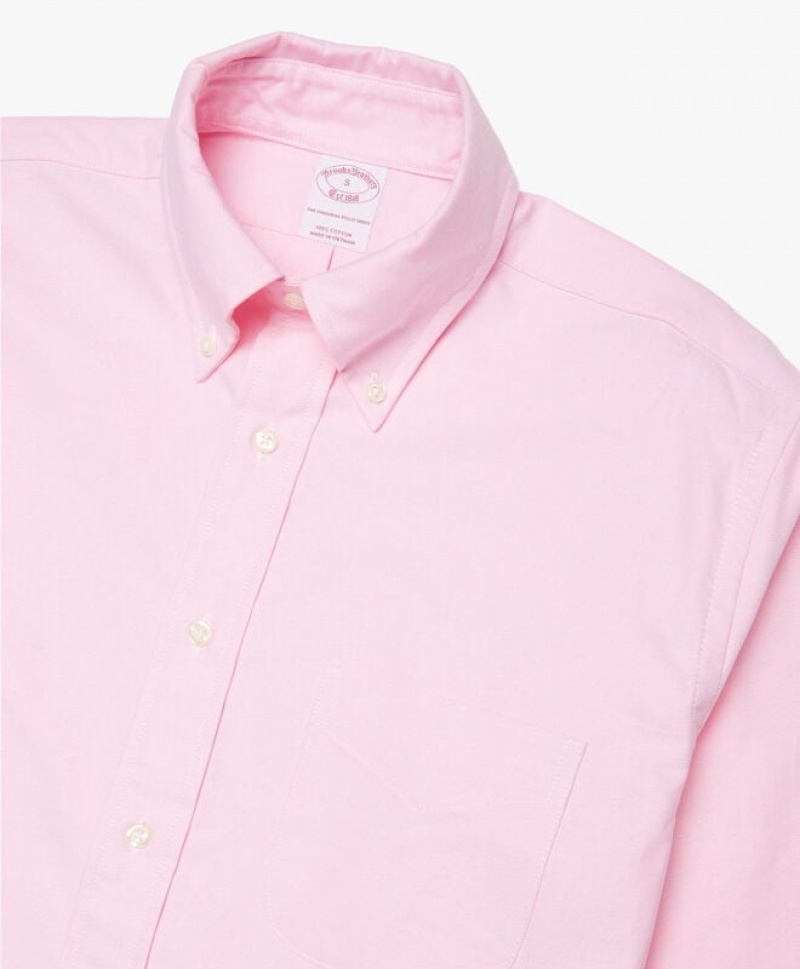 Pink Brooks Brothers Original Button-Down Oxford Men Shirts | INP-987621