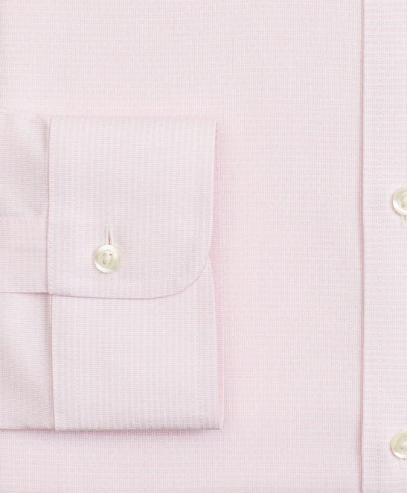 Pink Brooks Brothers Soho Extra-slim Fit Non-iron, Dobby, Ainsley Collar Men Shirts | KGE-604275