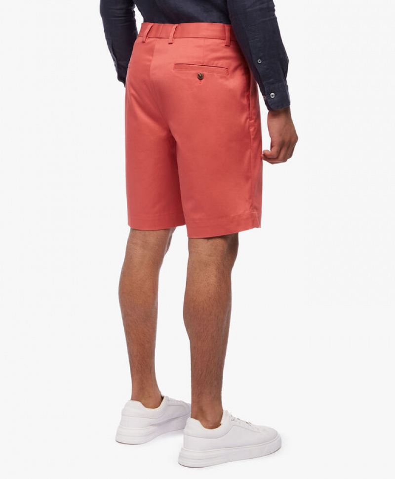 Red Brooks Brothers Advantage Chinos Men Shorts | PGZ-852617