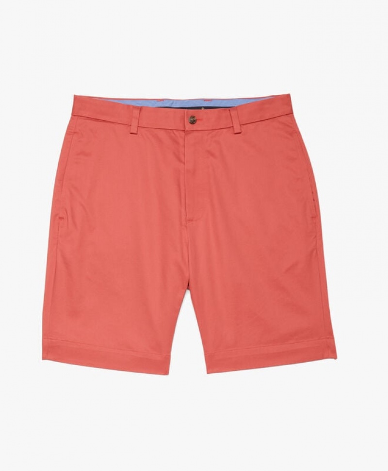 Red Brooks Brothers Advantage Chinos Men Shorts | PGZ-852617