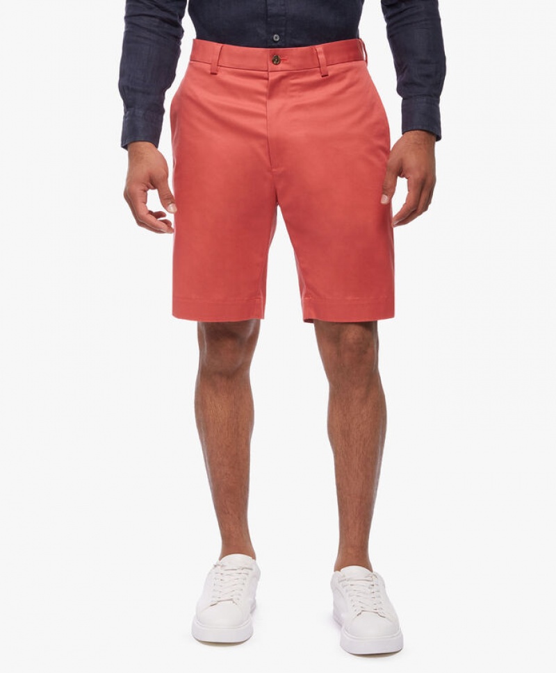 Red Brooks Brothers Advantage Chinos Men Shorts | PGZ-852617