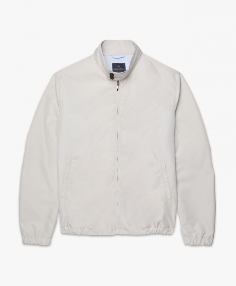 White Brooks Brothers Blouson Men Jackets | AKD-264019