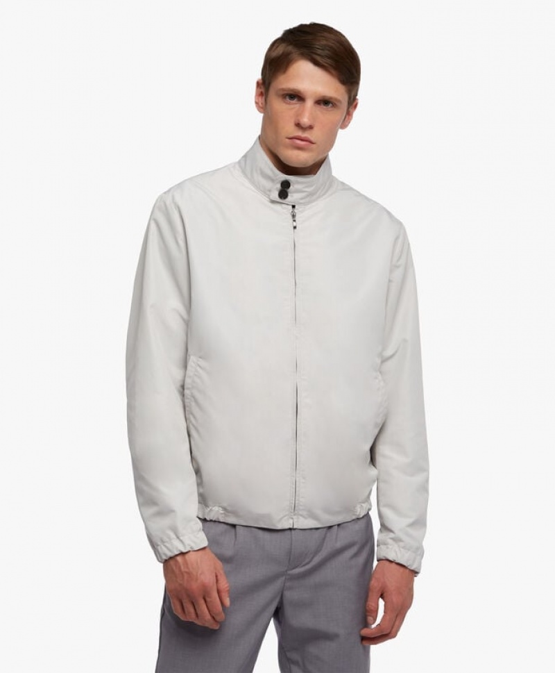 White Brooks Brothers Blouson Men Jackets | AKD-264019